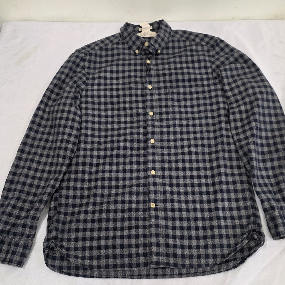 H&M Men's Blue Checkered Shirt